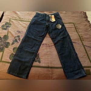 NWT Men’s Wrangler Carpenter Relaxed Fit Fleeced Lined Blue Jeans 29 x 30